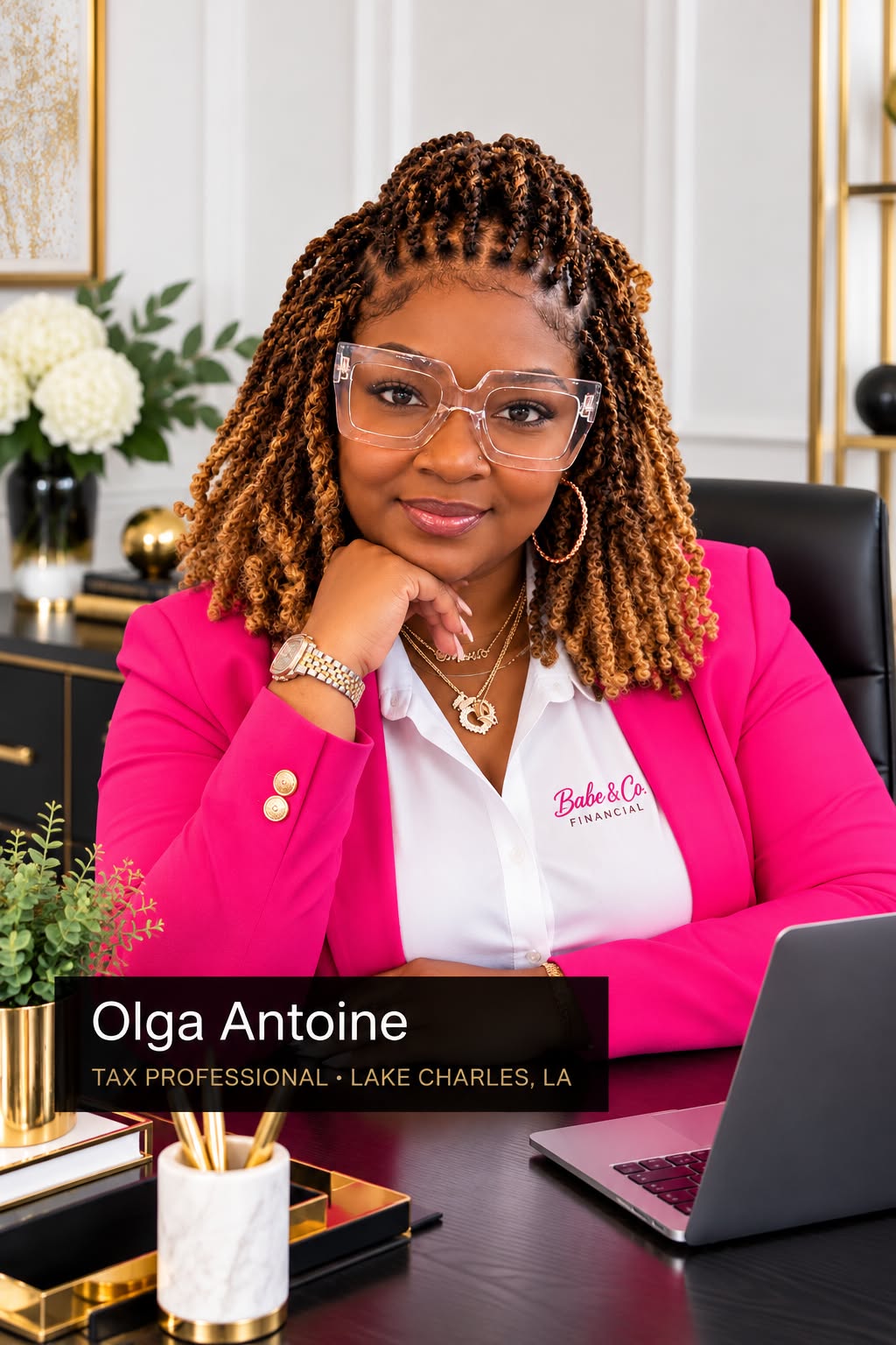 Olga Antoine, Babe & Co. Financial tax professional